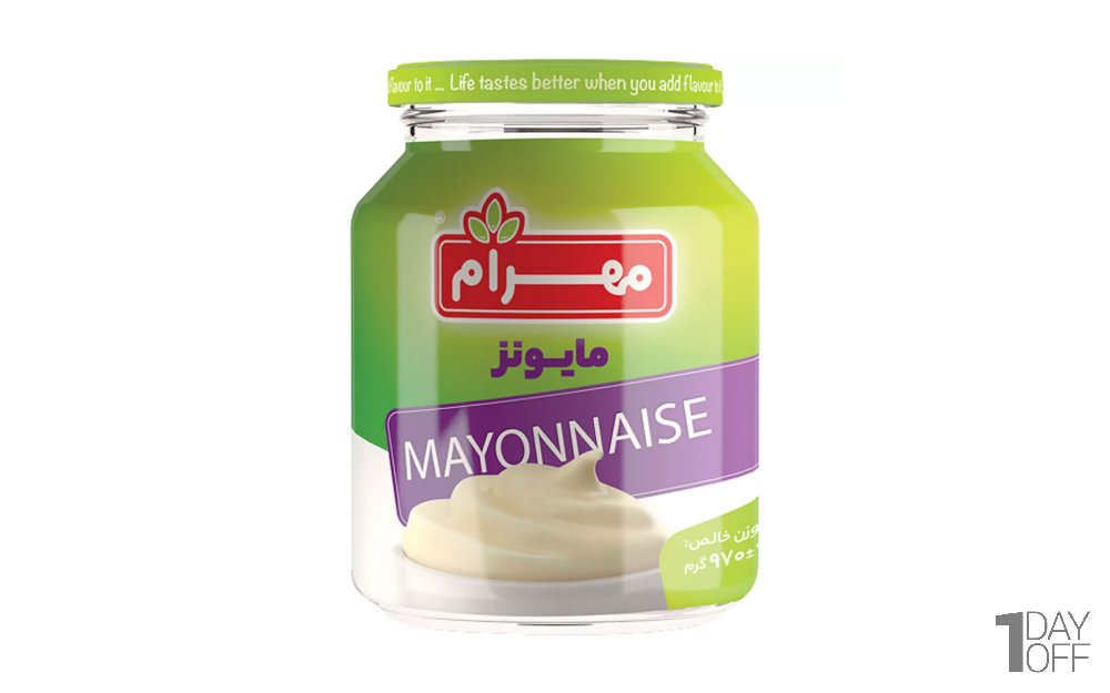 سس مایونز مهرام مقدار 970 گرم