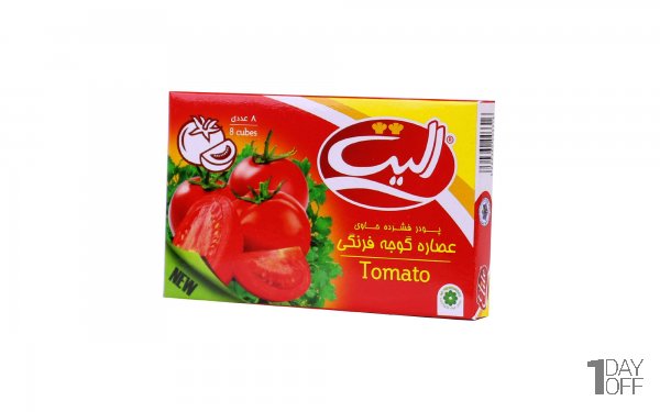 پودر فشرده با عصاره گوجه فرنگی الیت مقدار 80 گرم