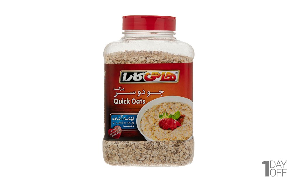 جو دو سر پرک نیمه‌آماده هاتی‌کارا گلستان مقدار 450 گرم