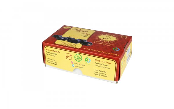 خرمای رژیمی صادراتی ساغر رایان مقدار 580 گرم