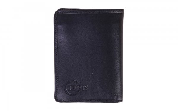 کیف پول تتیس (TETIS) رنگ مشکی کد 0020