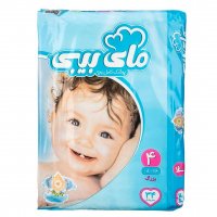 پوشک بچه مای بیبی سایز 4 بسته 34 عددی