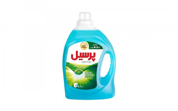 مایع لباسشویی آبی پرسیل مقدار 2.7 کیلوگرم