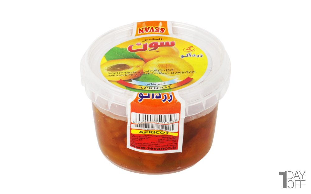 برگه زردآلو تشریفاتی سون مقدار 230 گرم