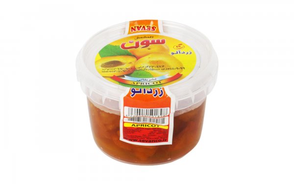 برگه زردآلو تشریفاتی سون مقدار 230 گرم
