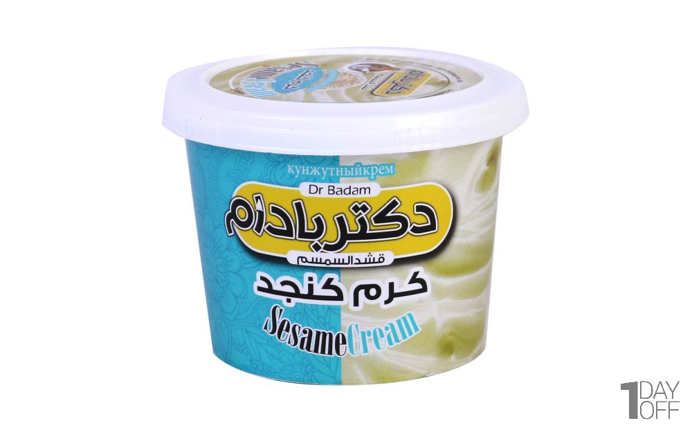 کرم کنجد دکتر بادام مقدار 220 گرم