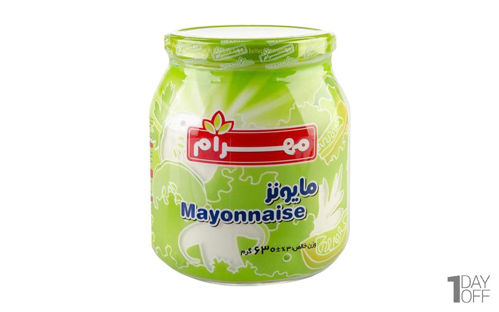 سس مایونز مهرام مقدار 630 گرم