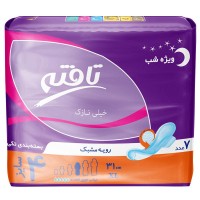 نوار بهداشتی بالدار ایرلید خیلی نازک ویژه شب 7 عددی تافته کد 1106