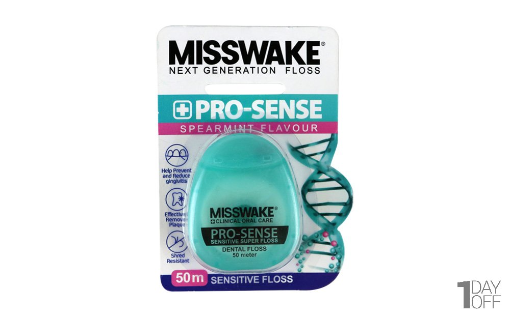 نخ‌دندان ضدحساسیت Pro-Sense میسویک طول 50 متر