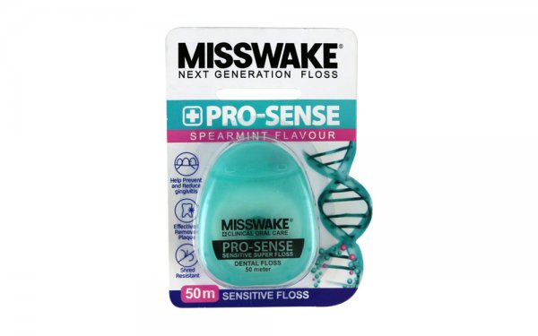 نخ‌دندان ضدحساسیت Pro-Sense میسویک طول 50 متر