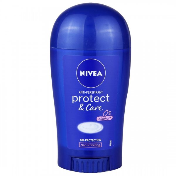 استیک ضدتعریق صابونی زنانه مدل (Protect & Care) نیوآ (Nivea) مقدار 40 میلی‌لیتر