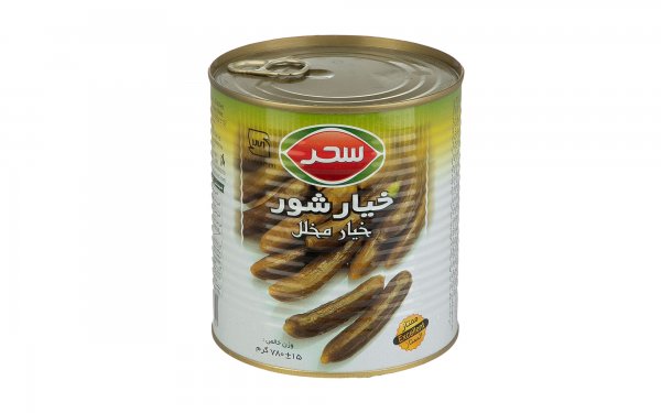 خیارشور ممتاز سحر مقدار 780 گرم 
