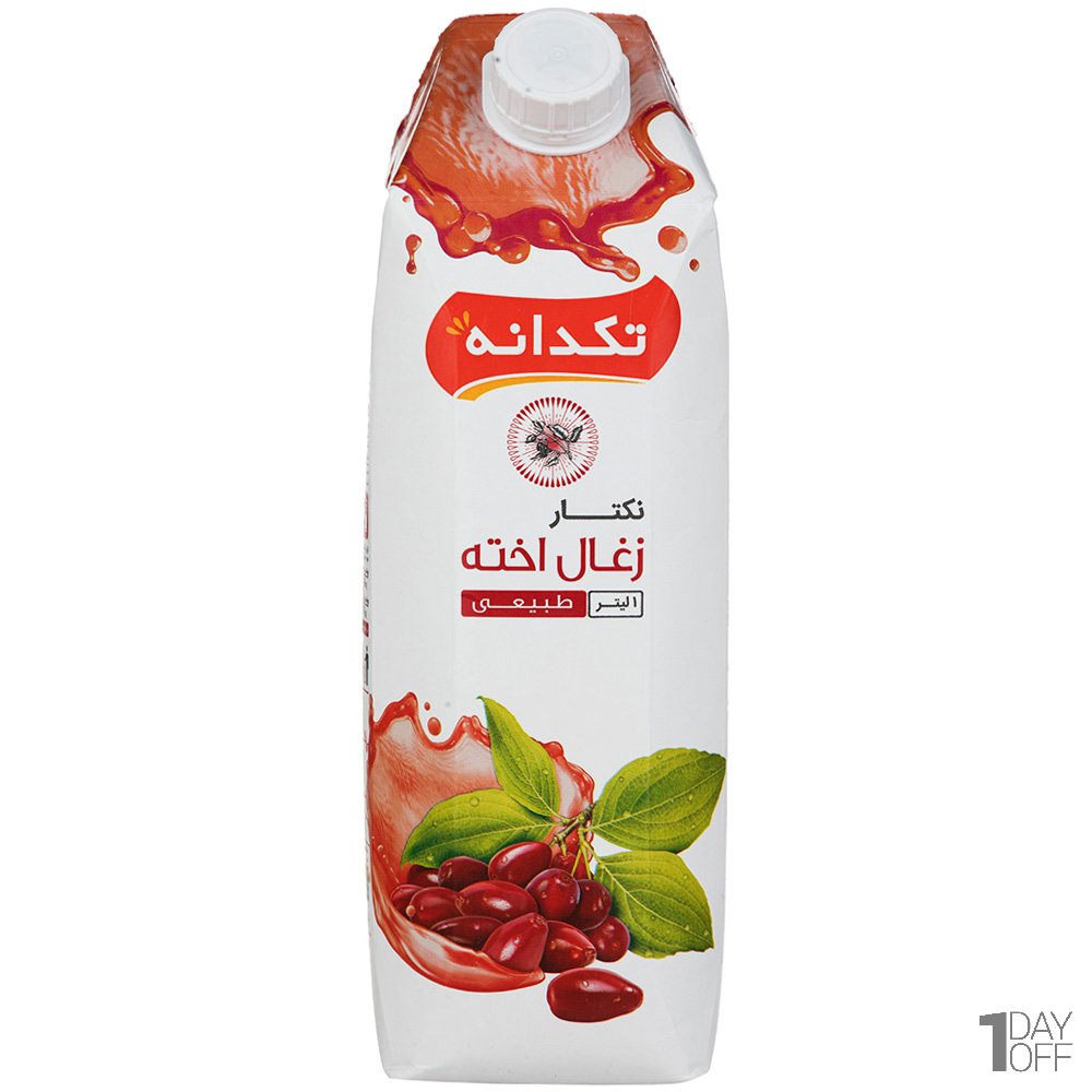 نکتار زغال اخته تکدانه مقدار 1 لیتر