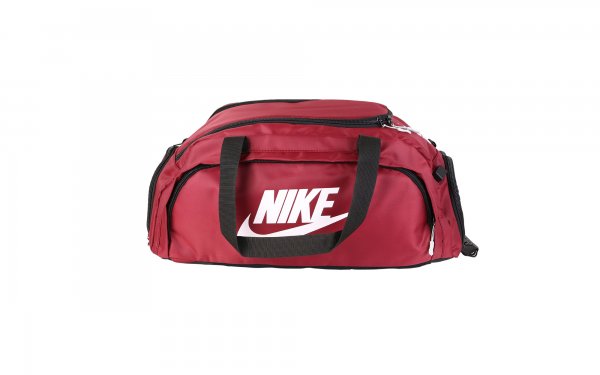 ساک ورزشی دوکاره زرشکی طرح Nike