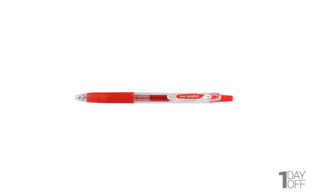 روان‌نویس پایلوت (Pilot) مدل poplol رنگ Red