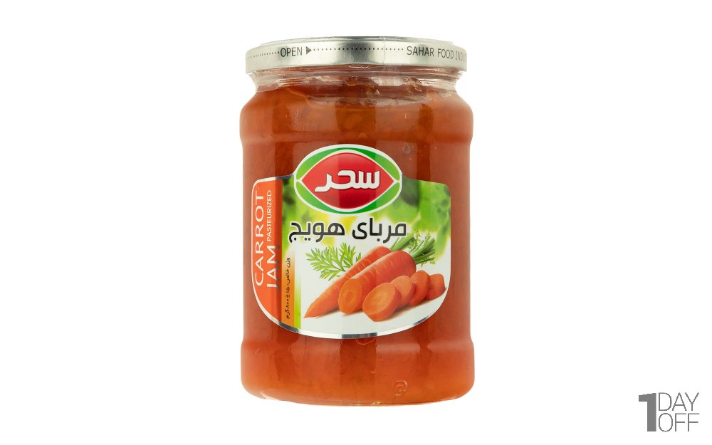 مربا هویج سحر مقدار 800 گرم