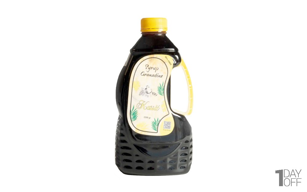 سیروپ میوه‌های قرمز (گراناداین) کاسیت مقدار 2.5 کیلوگرم
