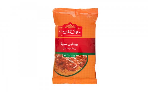 سویا پروتئین ریز مهمان‌دوست مقدار 200 گرم