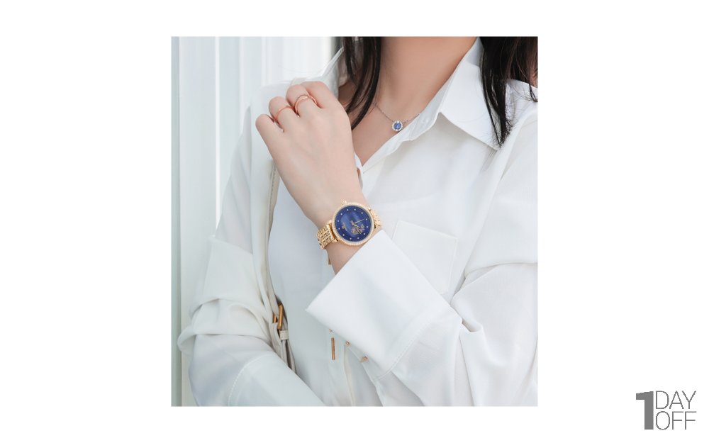 ساعت نیوی‌فورس (NAVIFORCE) مدل NF5017L رنگ رزگلد کد رنگ RG/BE