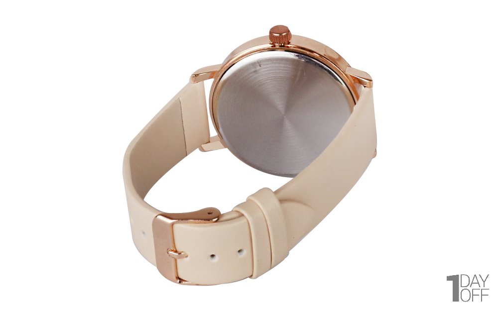 ساعت لاویسا (LOVISA) استرالیا مدل 9101 بند چرم رنگ کرم