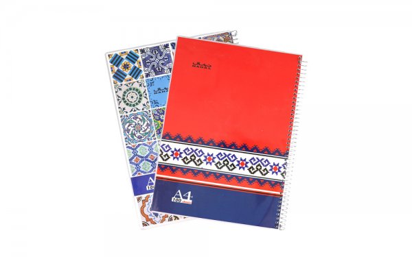 دفتر سیمی سایز A4 نهال 100 برگ