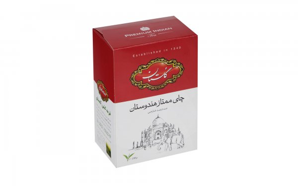 چای سیاه ممتاز هندوستان گلستان مقدار 100 گرم