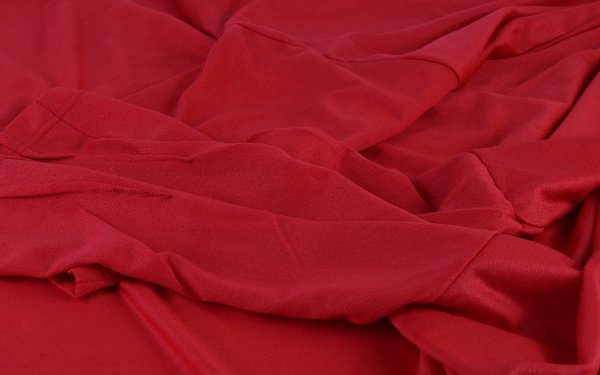 مانتو قرمز جلوباز فری‌سایز پلی‌استر کد 4445  