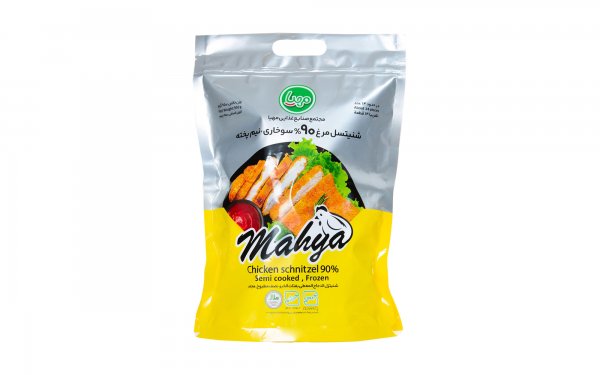 شنیسل مرغ 90% سوخاری مهیا مقدار 950 گرم