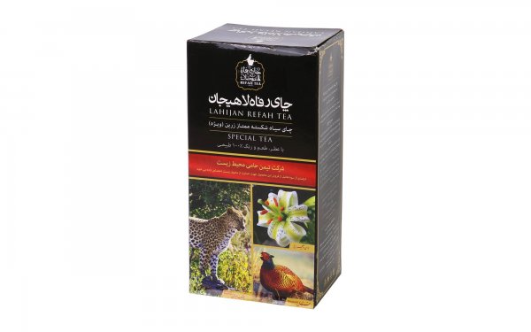 چای سیاه شکسته ممتاز زرین رفاه لاهیجان مقدار 200 گرم