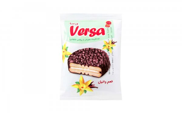 بیسکویت مغزدار والس وانیلی ورسا مینو مقدار 30 گرم