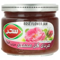 مربا گل‌محمدی سحر مقدار 400 گرم