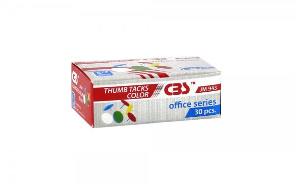 پونز سی‌بی‌اس (CBS) مدل JM943 رنگی بسته 30 عددی
