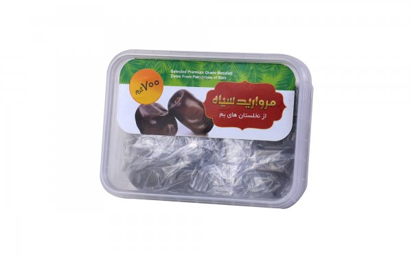 خرمای مروارید سیاه مقدار 700 گرم