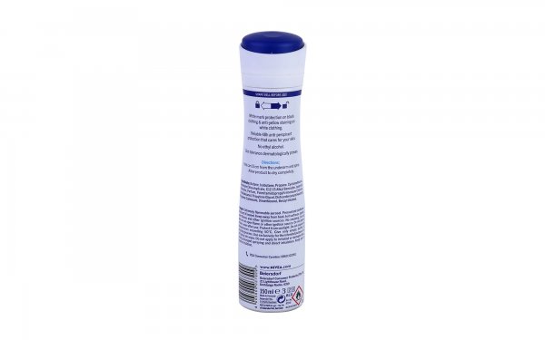 اسپری ضدتعریق 5+1 زنانه Black & White نیوا (Nivea) مقدار 150 میلی‌لیتر
