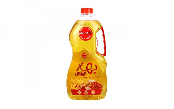 روغن مایع سرخ کردنی بدون پالم بهار الماس مقدار 1.8 لیتر