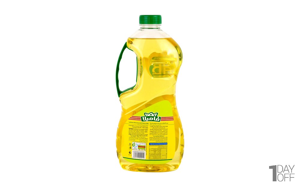 روغن مایع آفتاب‌گردان فامیلا مقدار 1.8 لیتر