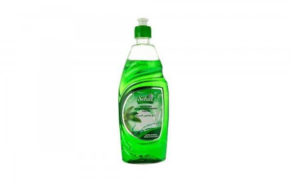 مایع ظرفشویی سبز گلیسیرینه صحت مقدار 750 گرم