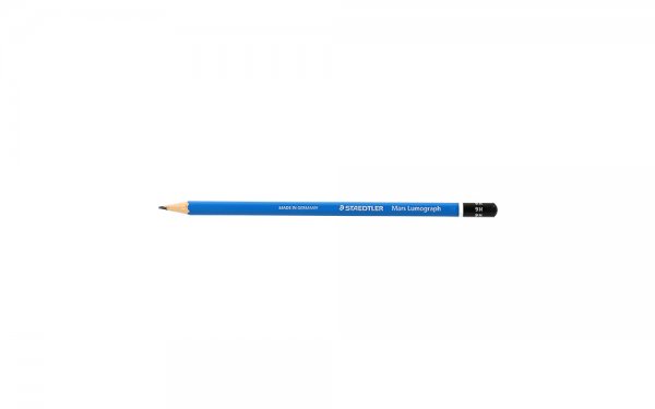 مداد مشکی طراحی استدلر (Staedtler) مدل Mars Lumograph نوع 9H