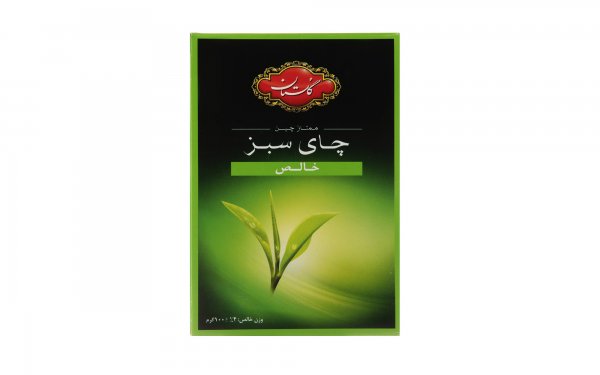 چای سبز گلستان مقدار 100 گرم