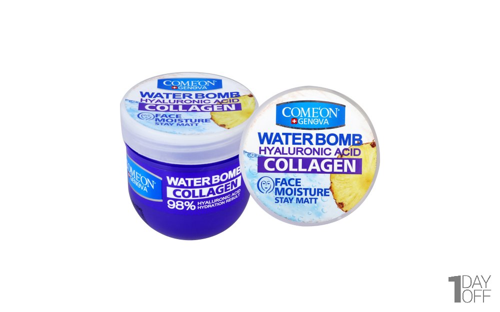 کرم آبرسان واتربمب کلاژن‌ساز مدل Collagen کامان مقدار 200 میلی‌لیتر