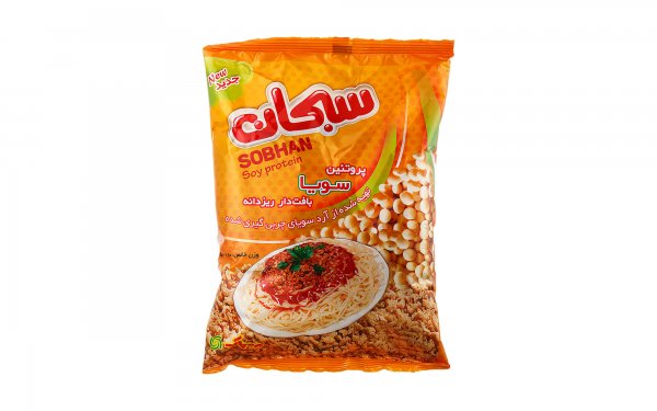 پروتئین سویا ریزدانه سبحان مقدار 250 گرم