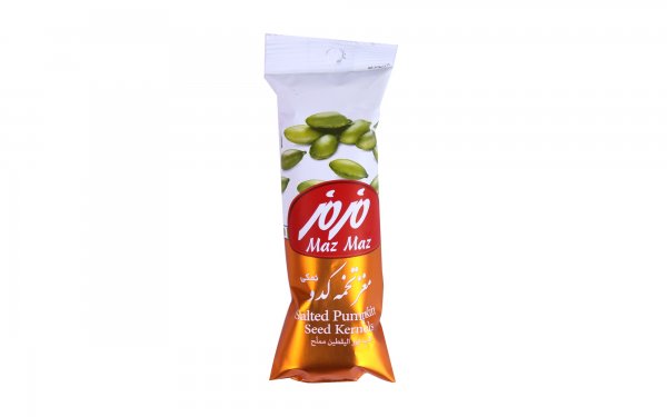 مغز تخمه کدو نمکی مزمز مقدار 35 گرم