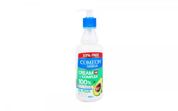 کرم مرطوب‌کننده کامان مدل Oil Plus مقدار 400 میلی‌لیتر