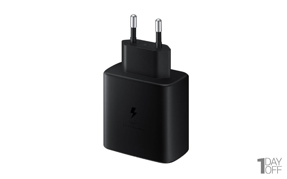 شارژر دیواری سامسونگ مدل EP-TA845 به همراه کابل تبدیل USB-C