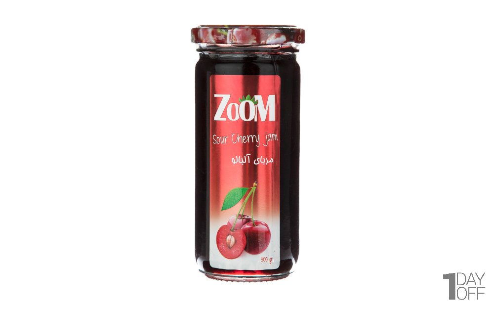 مربا آلبالو زوم مقدار 300 گرم