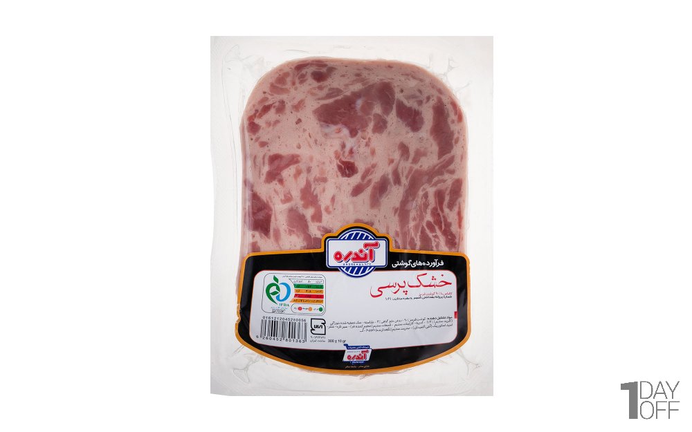 کالباس خشک پرسی 90 درصد گوشت‌ قرمز آندره مقدار 300 گرم  