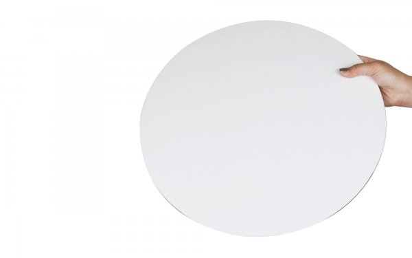 زیرکیکی تخت چوبی قطر 40 سانتی‌متر