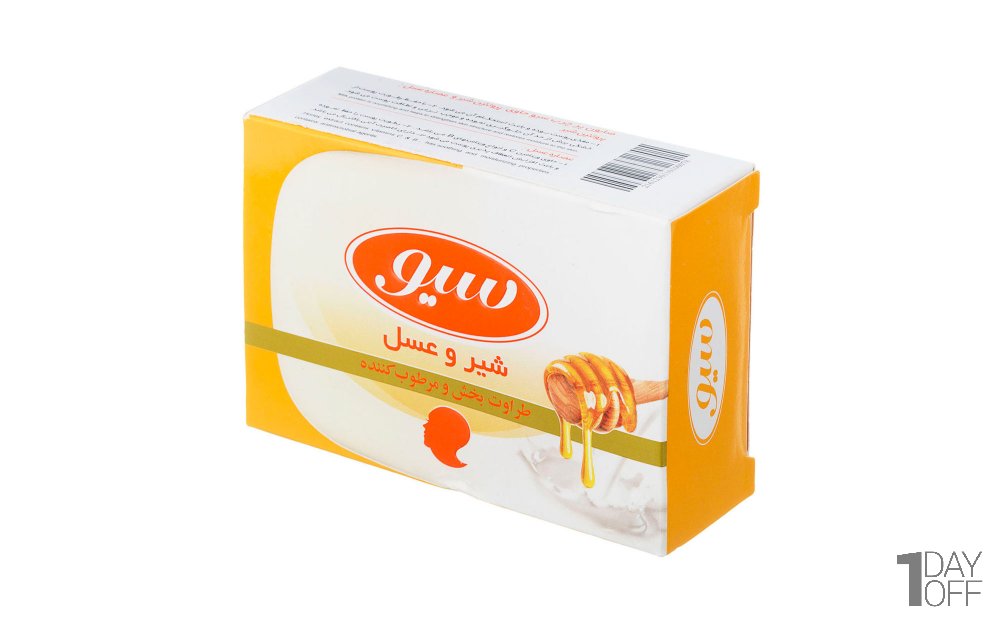 صابون شیر و عسل سیو مقدار 125 گرم