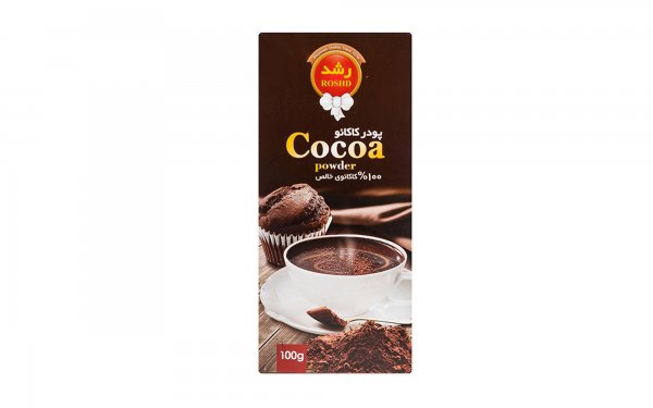 پودر کاکائو رشد مقدار 100 گرم