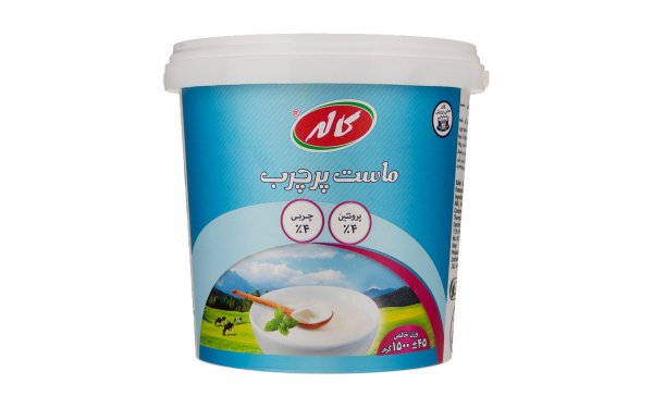 ماست پرچرب کاله مقدار 1500 گرم